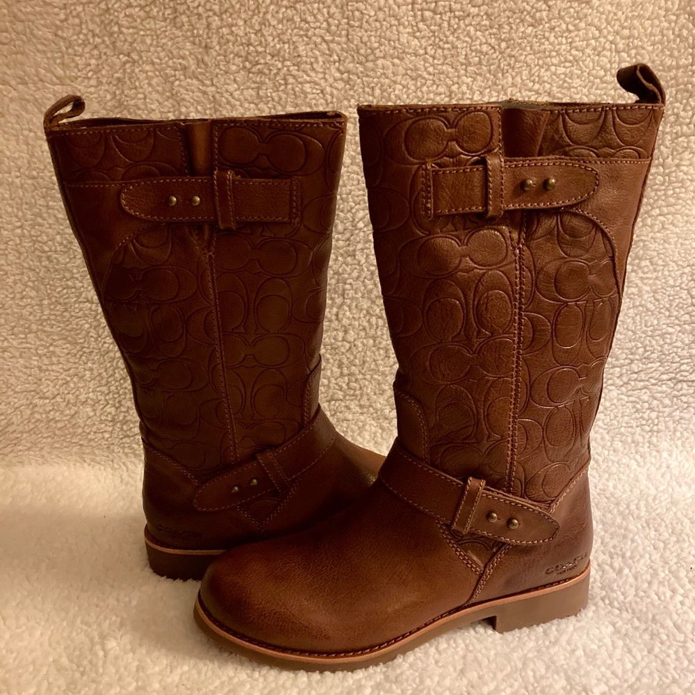 Coach Virginia Women’s Leather Boots